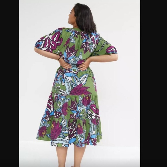 Anthropologie Conditions Apply Midi Dress - Picture 7 of 13